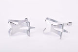 NOS Campagnolo 50th Anniversary Pedal Toe Clip set, chromed steel, from 1983