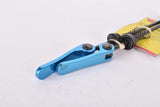 NOS Profex blue anodized light weight  quick release set, front and rear Skewer from the 1990s