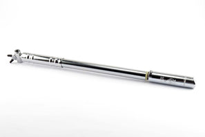 NEW Silca Impero Cromato #Art. 72.20 bike pump in silver in 430-470mm from the 1980s NOS