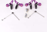 NOS purple anodized Tektro Cantilever Brake Set from the 1990s