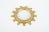 NOS Golden Shimano Dura Ace 6 speed Uniglide Top Sprocket with 13 teeth