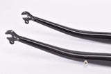 28" Black Trekking Steel Fork with Eyelets for Fenders and Low Rider