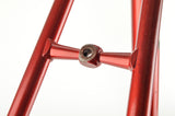 Red Chesini frame  in 59.5 cm (c-t) / 58 cm (c-c)