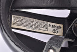 Black Brancale danish leather helmet in size 55