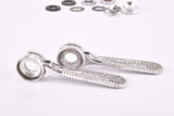 Campagnolo Record / Super Record #1014 (#1013/5 & #1013/6) braze-on Gear Lever Shifter Set from the early 1970s