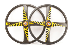 4 spoke Corima Carbon 28" clincher Wheelset from the 1990s
