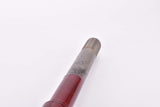 NOS 28" Dark Red Trekking Steel Fork with Eyelets for Fenders, Rack and Low Rider