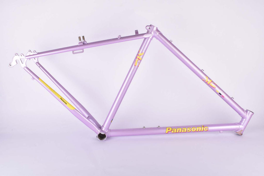 nos fahrradrahmen NOS Panasonic MC 1500 Mountain Cat Mountainbike frame in 50 cm (c-t) 48.5 (c-c) with 1020 Hi-Ten tubing from the 1980s NOS Panasonic MC 1500 Mountain
