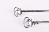 Campagnolo quick release set Record and Super Record, #1001/3 and #1006/8 front and rear Skewer from the 1970s - 80s