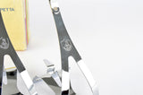 NEW Campagnolo Nuovo Record "shield logo" toe clips in size Large from the 1980s NOS/NIB