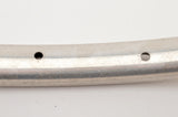 NEW unlabeled silver Tubular Rims 700c/622mm with 36 holes from the 1980s NOS
