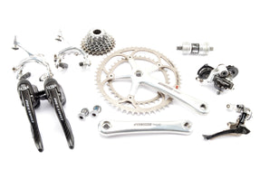 Campagnolo Record Titanium 10-speed group set with shifting brake levers from the 2000