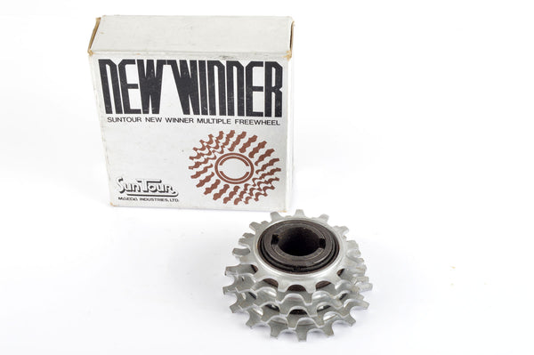 NEW Suntour New Winner 5-speed Freewheel with 13-17 teeth from the 1980s NOS