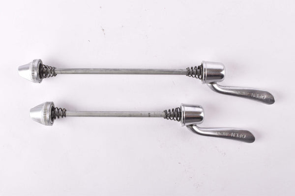 Shimano 600 Ultegra #6400 quick release Skewer set, front and rear Skewer from the 1990s