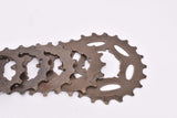 Bunch of NOS Shimano 7-speed and 8-speed Hyperglide (HG) Cogs / Cassette Sprockets with various teeth and finish from the 1990s / 2000s