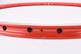 NOS Rigida DP 22 Ultimate Power (UP) red high profile aero MTB Clincher single Rim in 26"/559x16mm with 36 holes from the 1980s - 2000s