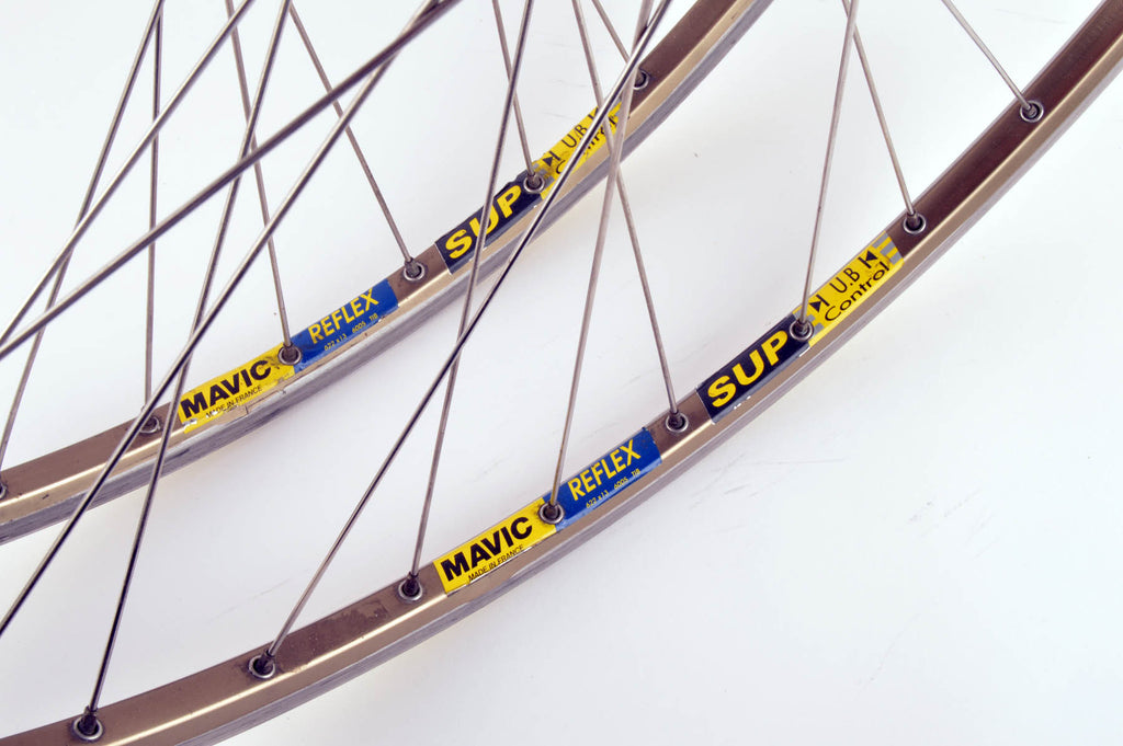 Paire De Jantes Mavic Reflex SUP – 28/700, 36 Trous, Argent, Clincher, Occasion