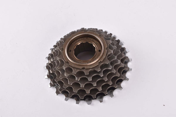 NOS Shimano SIS #MF-HG20 6-speed Hyperglide (HG) freewheel with 14-24 teeth and english thread from 1989