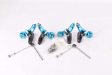 NOS blue anodized Tektro Cantilever Brake Set from the 1990s