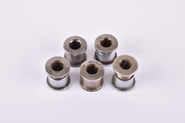 Brev. Campagnolo chainring bolt set #754 & #755 for double crank sets