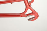 Red Chesini frame  in 59.5 cm (c-t) / 58 cm (c-c)