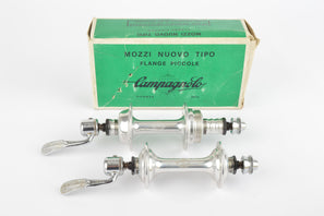 NOS/NIB Campagnolo Nuovo Tipo #1251 Low Flange Hub Set from 1982, with 36 holes and italian thread