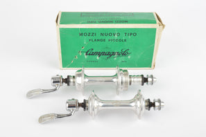 NOS/NIB Campagnolo Nuovo Tipo #1251 Low Flange Hub Set from 1982, with 36 holes and italian thread