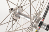 Wheelset with Rodi Wegal clincher rims and Campagnolo Chorus #722/101 hubs from 1980s