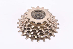 Shimano Dura-Ace EX 6-speed golden Uniglide Cassette with 13-24 teeth from the 1970s - 1980s