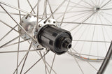 Wheelset with Mavic G40 Clincher Rims and Shimano 600 first Gen. Hubs from 1980s
