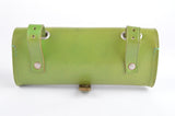 NEW Brooks Challenge Leather Saddle Seat Bag in green from the 2010s