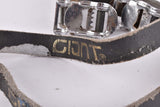 Giant labled leather pedal strap