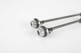Shimano Deore quick release set, front and rear Skewer from the 1990s
