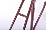 Purple Superia Apollo(??) vintage road bike frame in 60 cm (c-t) / 58.5 cm (c-c) with Ishiwata 022 Speed Gallant tubing from 1978 / 1979