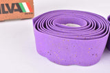 NOS Silva Cork handlebar tape in purple from the 1980s