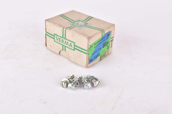 NOS Verma Mudguard Mounting Hardware Set, Bolts (20mm) Nuts and Washer #1220