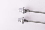 Shimano 600 Ultegra #6400 quick release Skewer set, front and rear Skewer from the 1990s