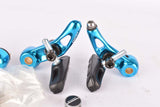 NOS blue anodized Tektro Cantilever Brake Set from the 1990s