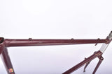 Purple Superia Apollo(??) vintage road bike frame in 60 cm (c-t) / 58.5 cm (c-c) with Ishiwata 022 Speed Gallant tubing from 1978 / 1979
