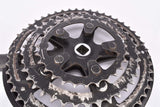 Shimano 200GS #FC-M200 triple Biopace Crankset with 48/38/28 Teeth and Chainguard in 170mm length from 1990