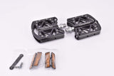 VeloOrange Sabot Pedals, Silver and Black