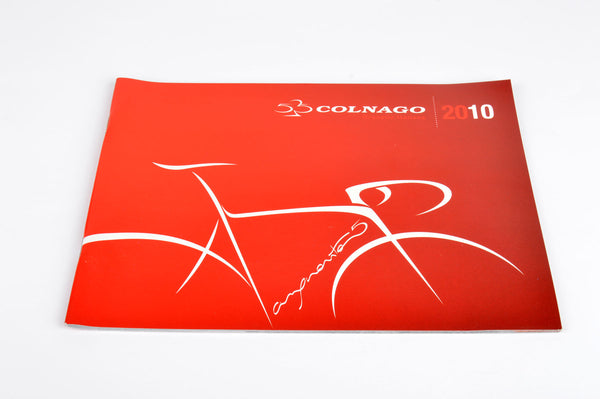 NEW Colnago Catalog 2010 with Master 55th | CF7 Ferrari | EPS | CX-1 | CLX 2.0 | Super | Pista