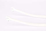 NOS 28" White Steel Fork with Eyelets for Fenders and Braze-on for a Dynamo