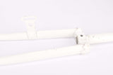 NOS 28" White Steel Fork with Eyelets for Fenders and Braze-on for a Dynamo