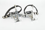 NOS HTI pedals including toeclips and straps from 1990s