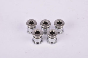 Shimano 105 #5501 chainring bolt set for double crank sets