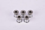 Shimano 105 #5501 chainring bolt set for double crank sets