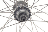 Wheelset with Wolber Super Champion Gentelman GTA clincher rims and Shimano 105 #1050 #1051 hubs from the 1980s