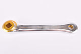 NOS golden anodized Sugino AT left crank arm with 170 length from the 1980s