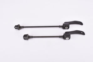 NOS Shimano Deore LX / SLX black quick release set, front and rear Skewer for 135 mm